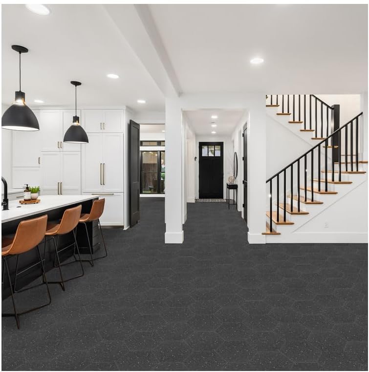 Self Adhesive Hexagon Vinyl Floor Tile