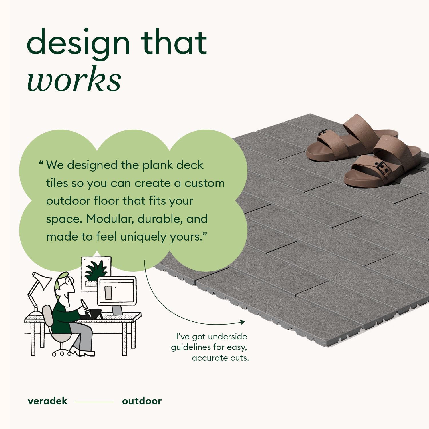 Interlocking Outdoor Deck Tiles