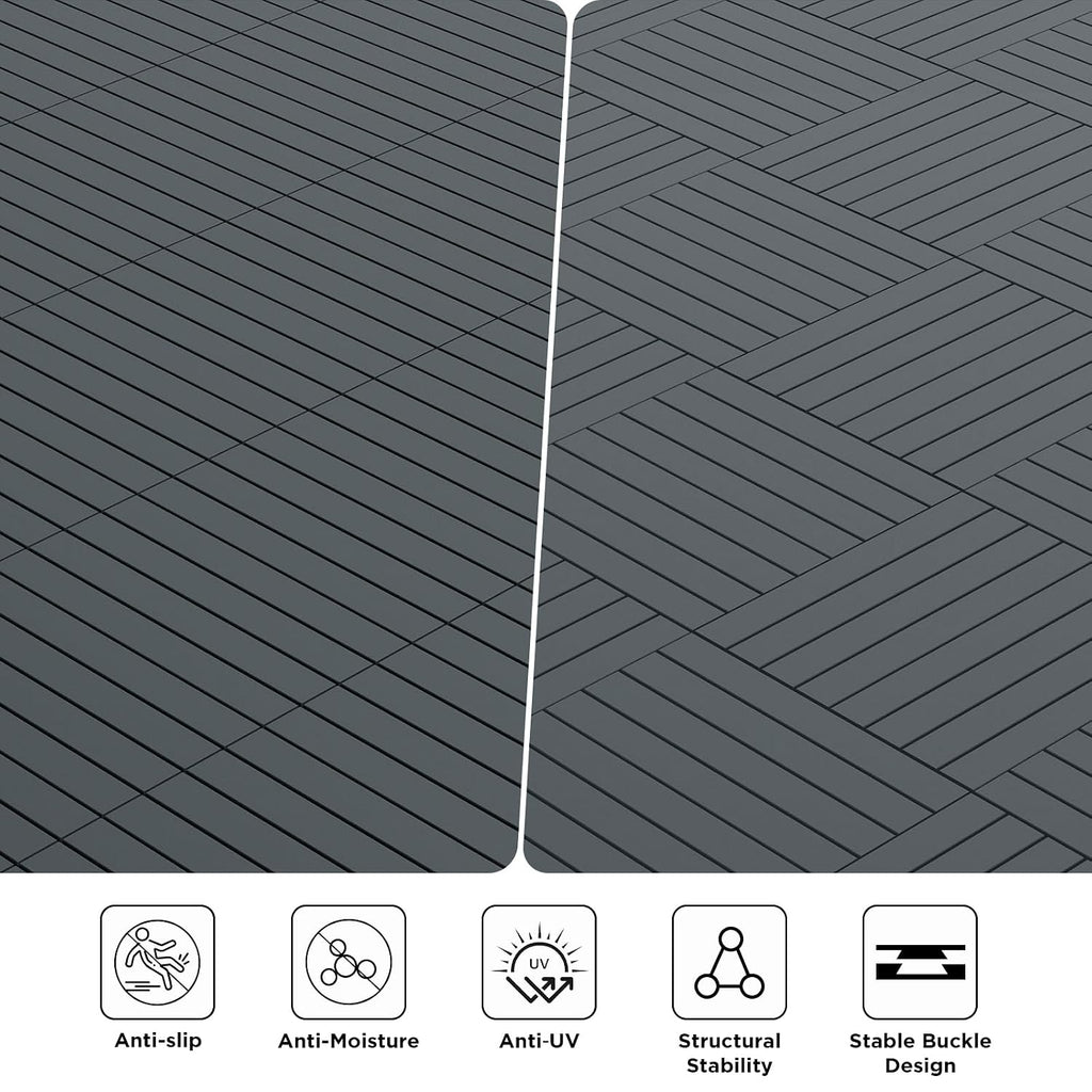 Interlocking 12x24'' Deck Tiles
