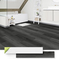 Grey Oak Peel And Stick Vinyl Flooring 28 Planks