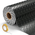 8.2x20 FT Diamond Plate PVC Garage Floor Mat