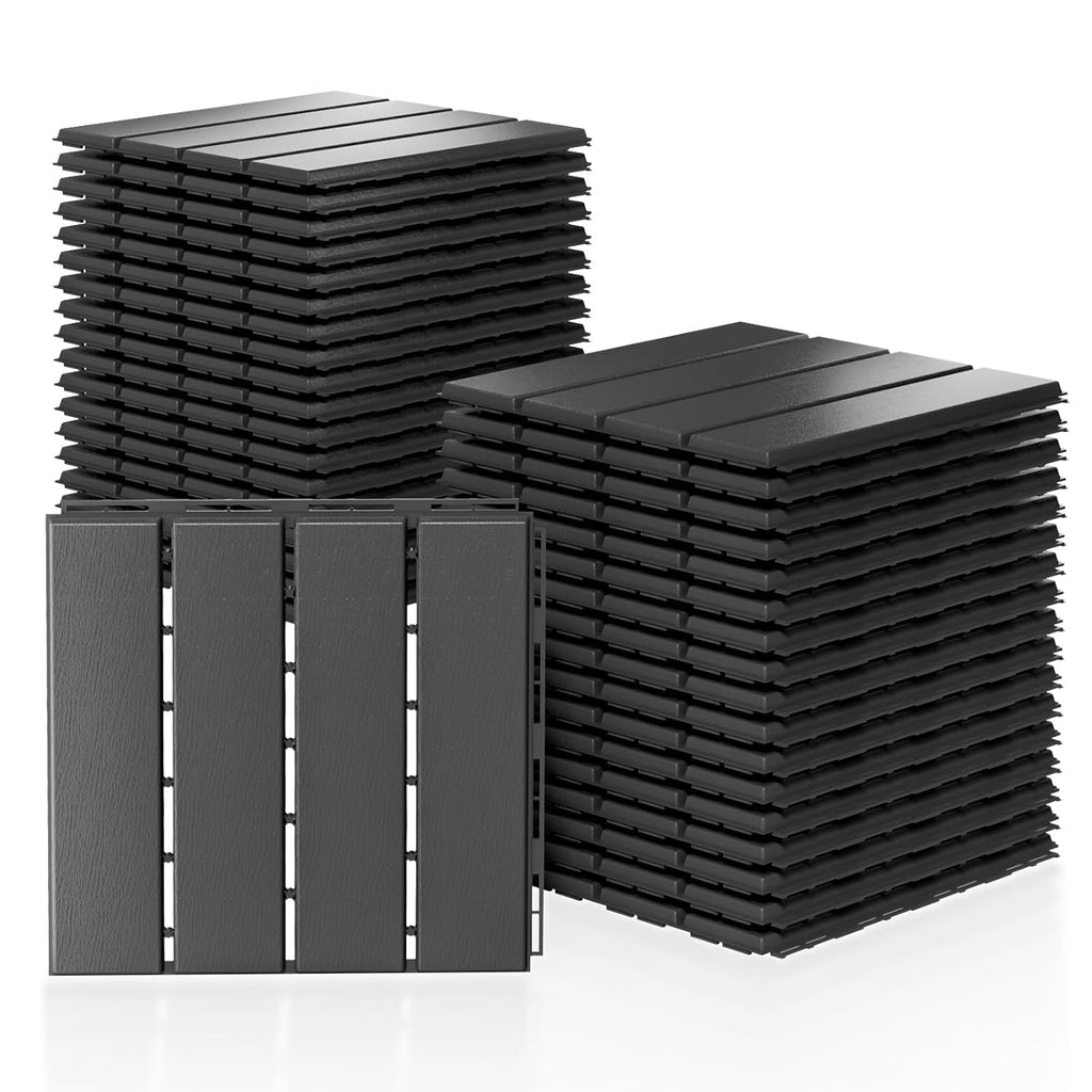 12"x12" Interlocking Patio Deck Tiles