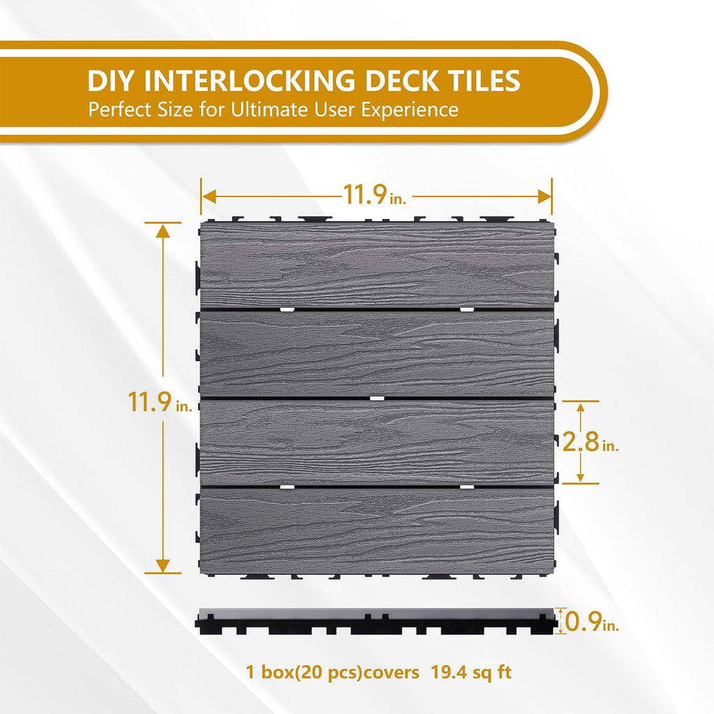 Outdoor Decking Tiles