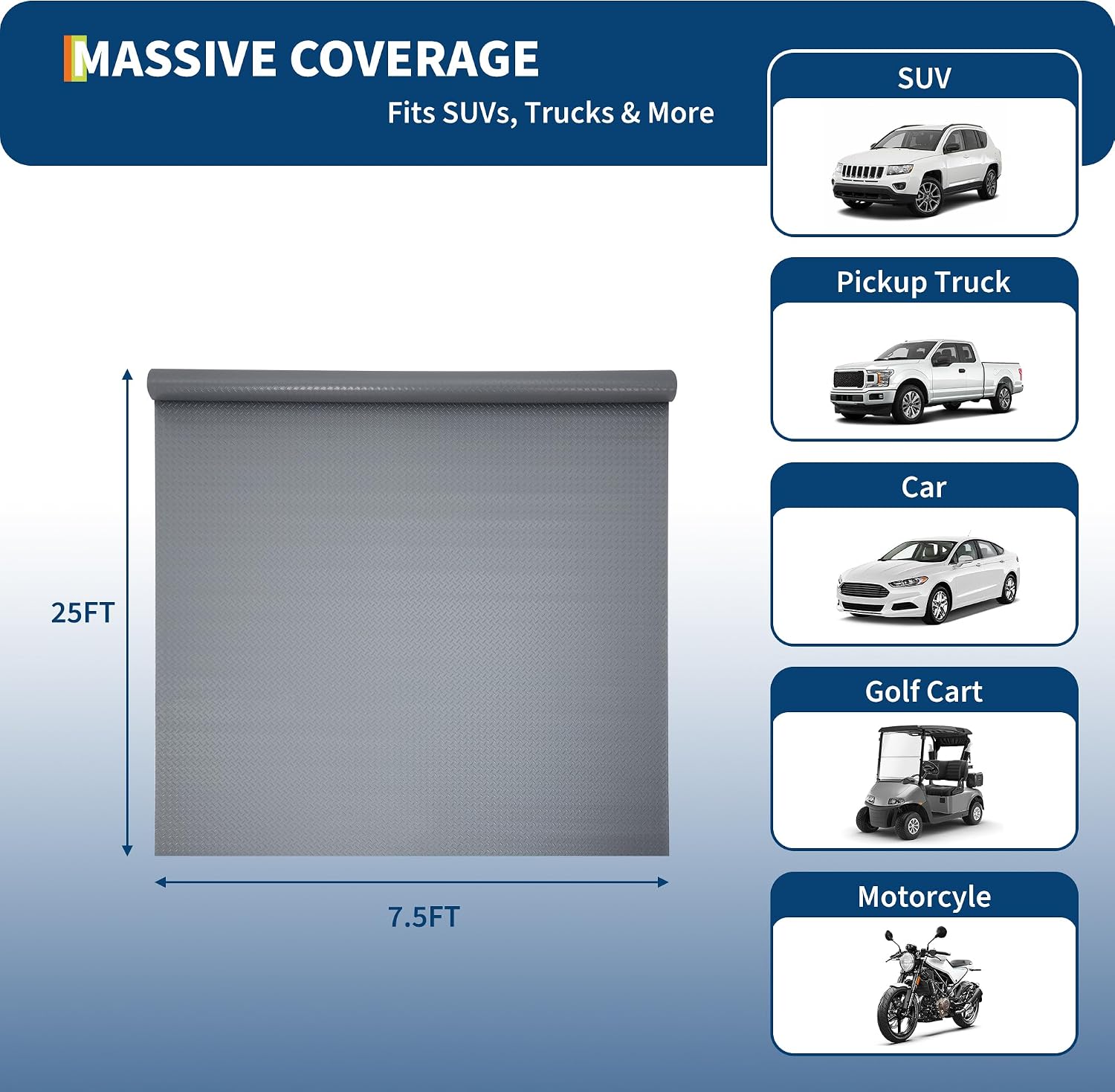 PVC Non-Slip Garage Floor Mat