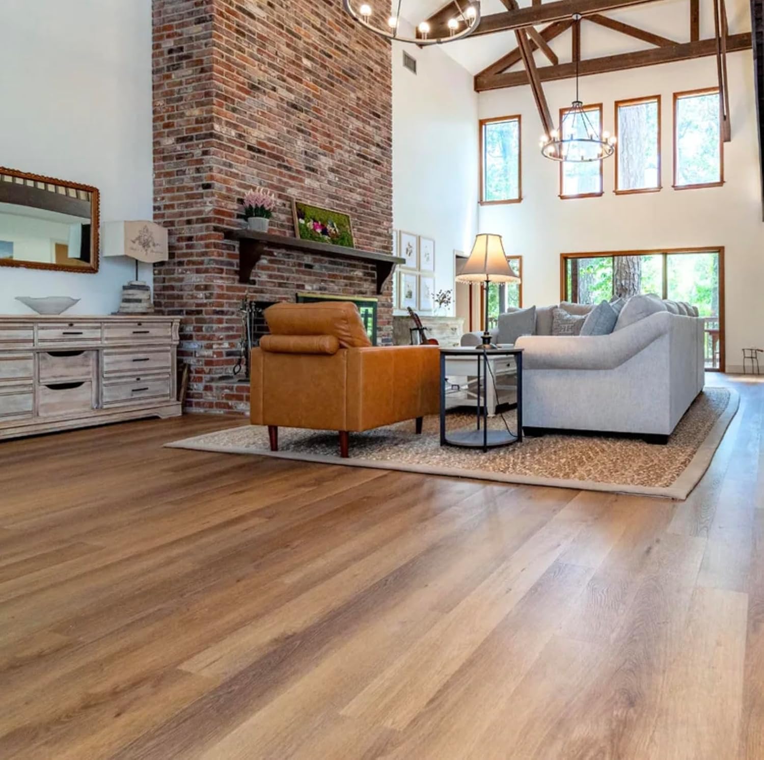 Base Click LVP Flooring Sample Plank