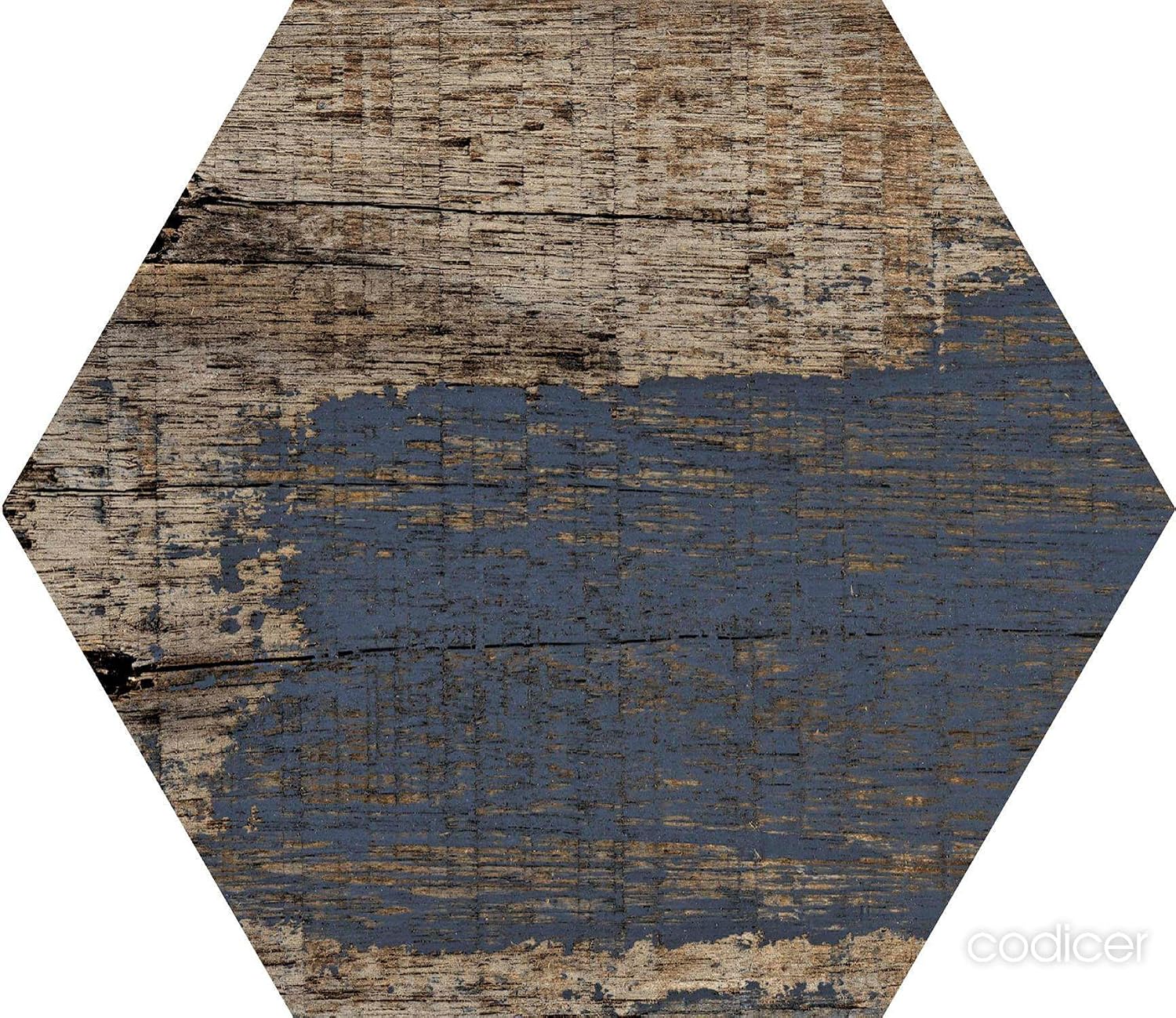 8.75x10 Vintage Wood Mix Porcelain Tile 9 PCS