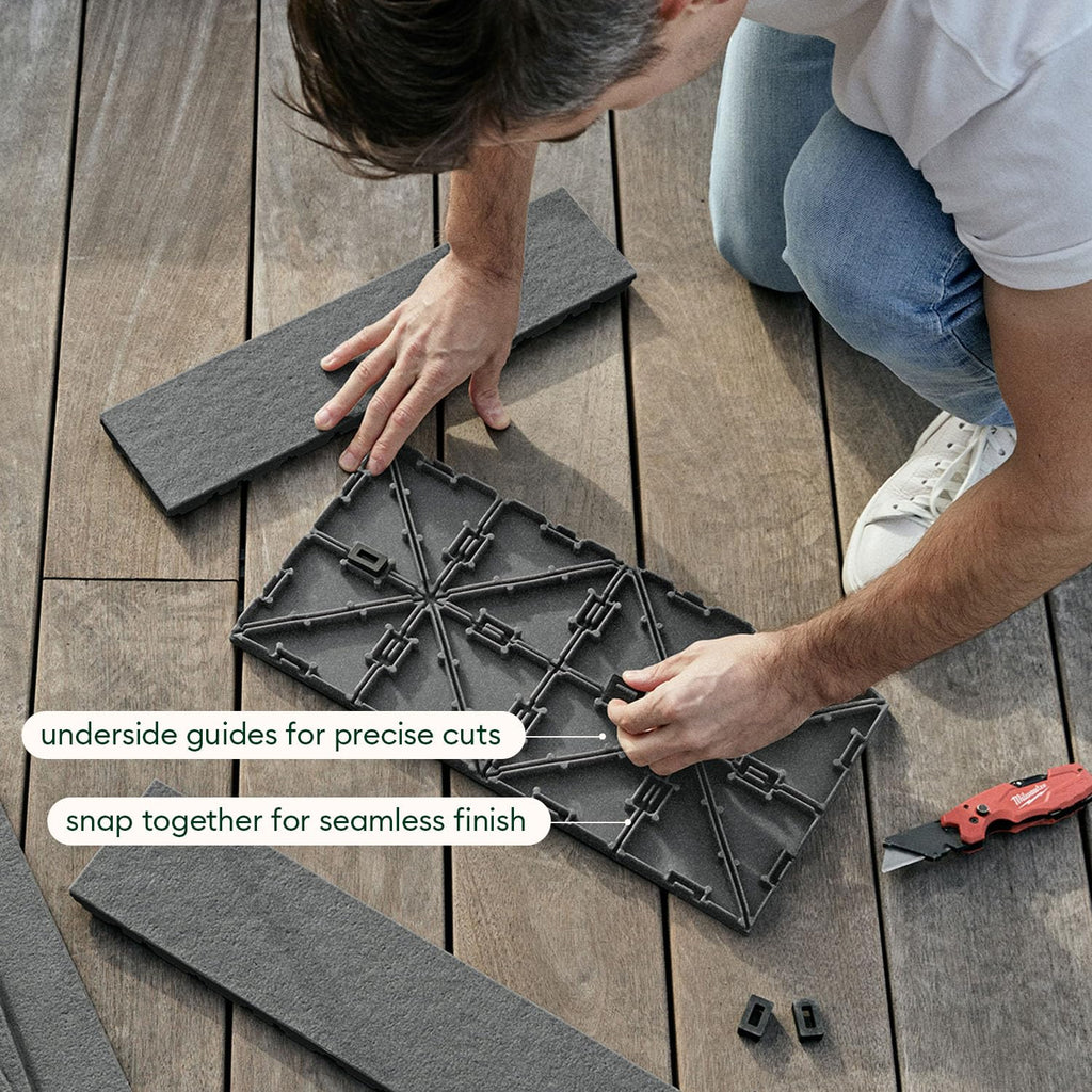 Interlocking Outdoor Deck Tiles