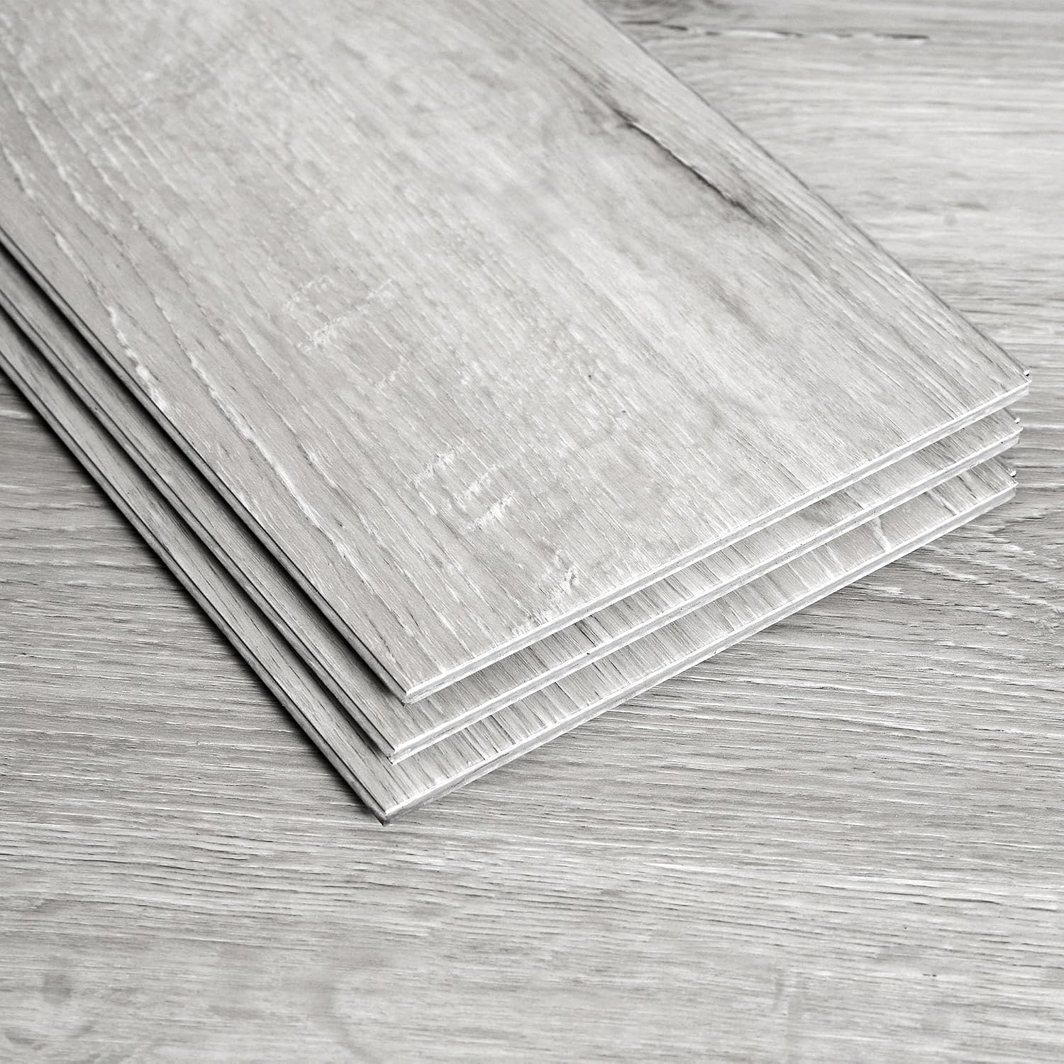 Oak Wood Grain Vinyl Flooring 14 Planks