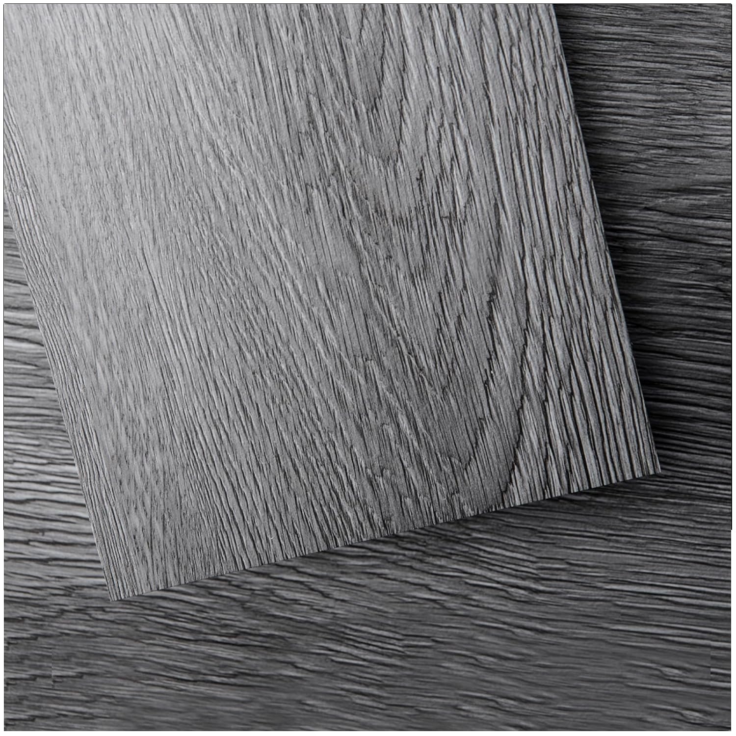 Deep Gray Peel And Stick Vinyl Planks 36-Pack