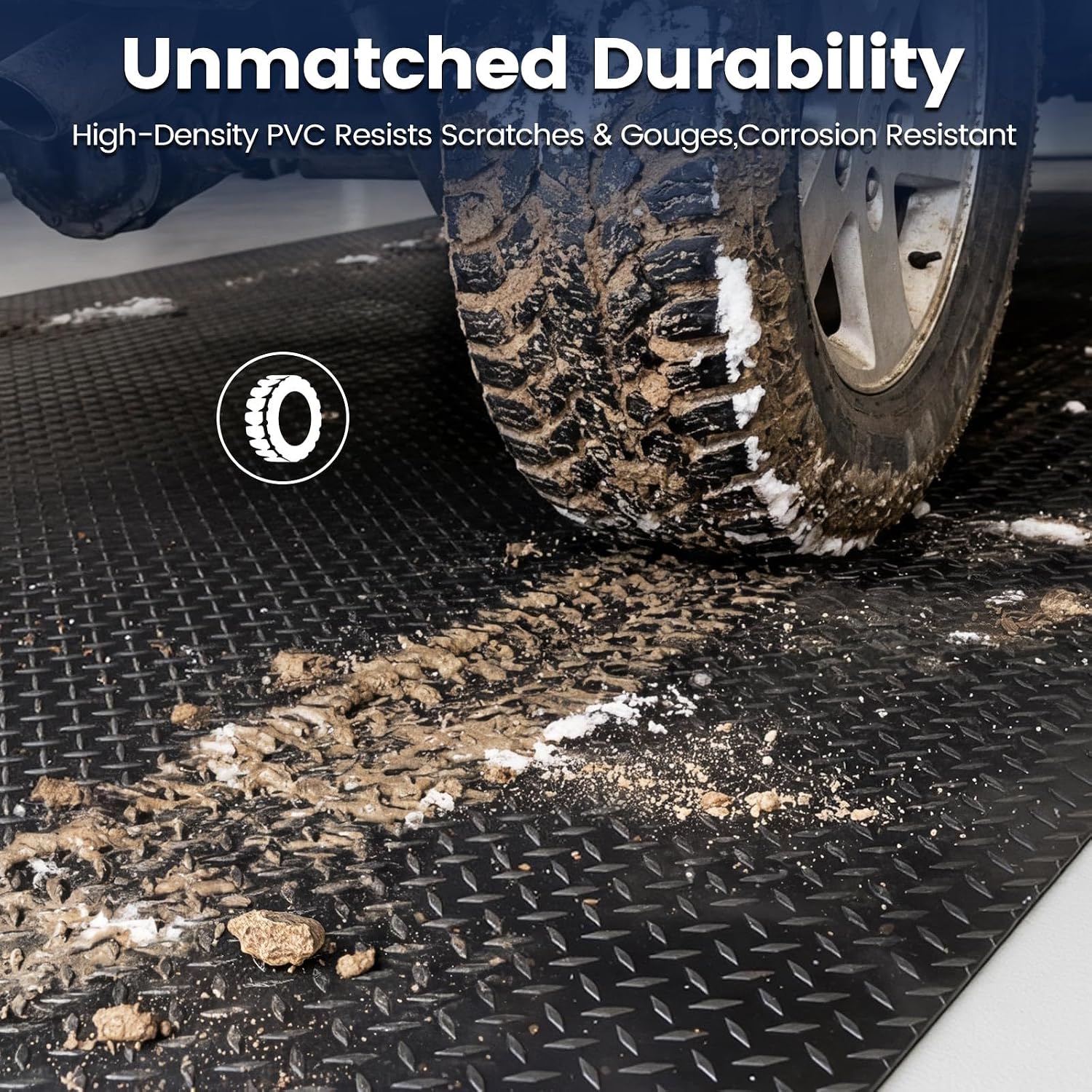 7.5x20ft PVC Garage Containment Mat