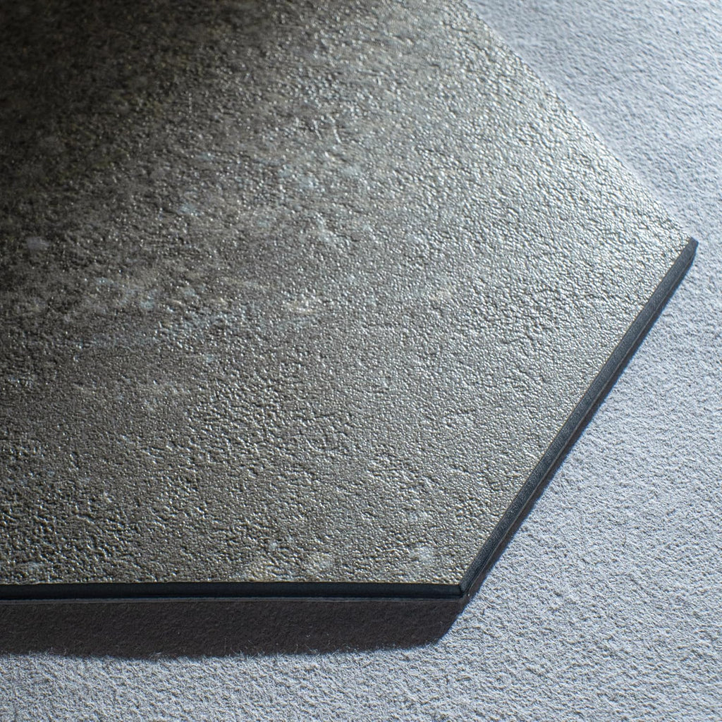 Beige Hexagon Peel And Stick Floor Tile 24-Sheets
