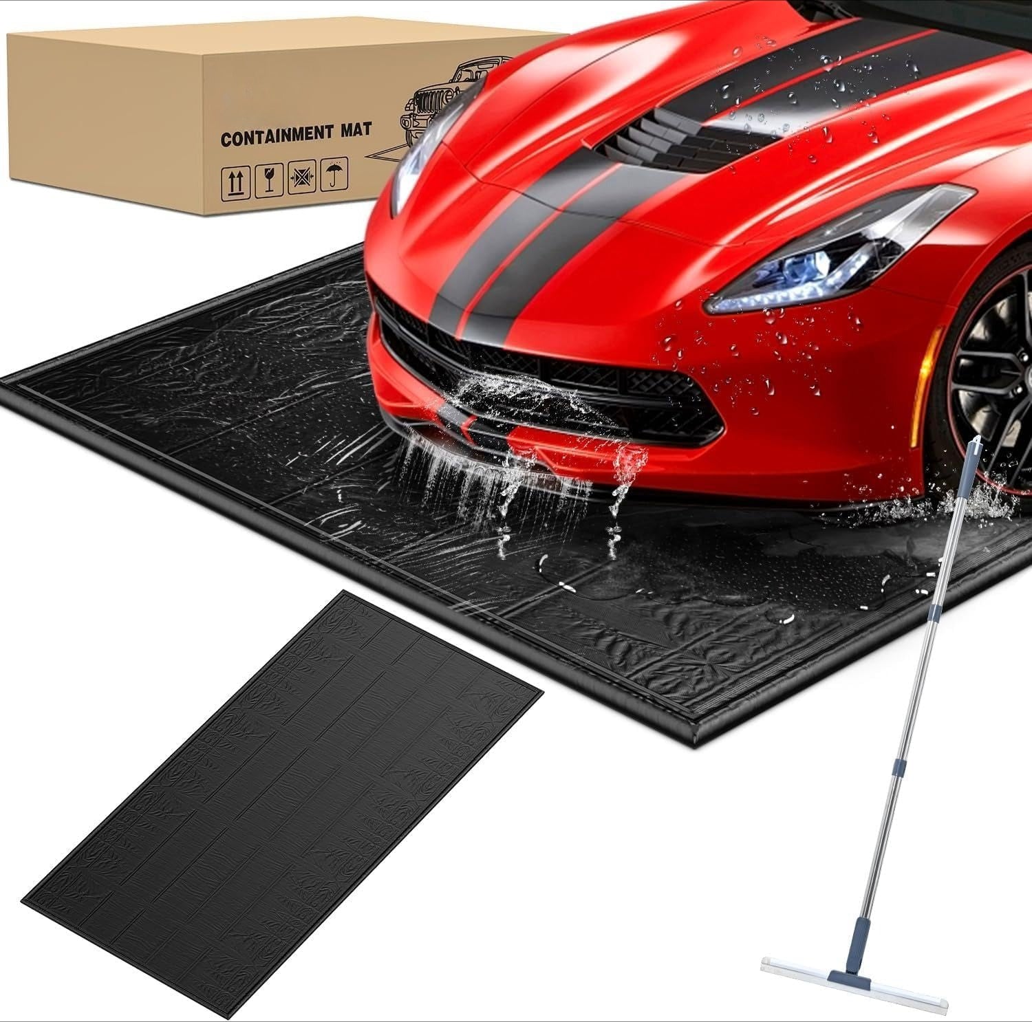 PVC Garage Floor Containment Mat